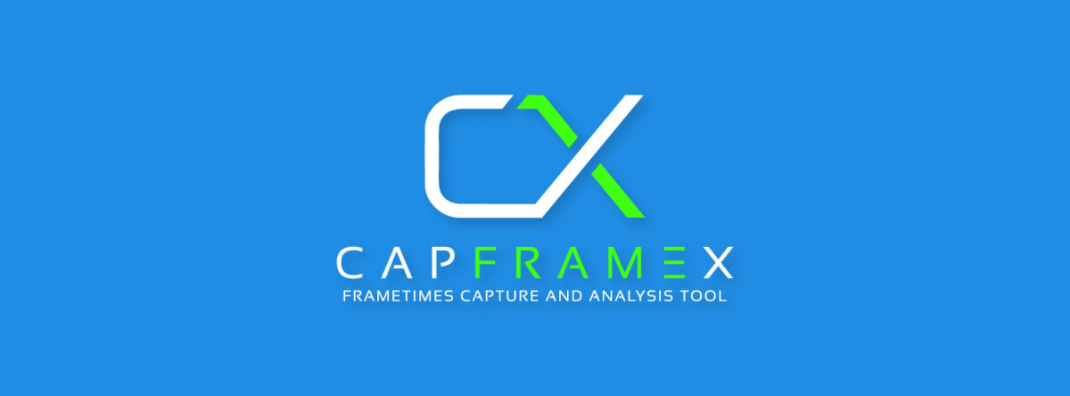 CapFrameX 로고 화면