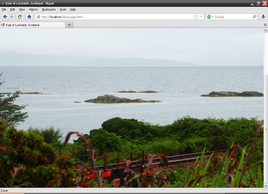 Kyle of Lochalsh, Scotland - Mypal