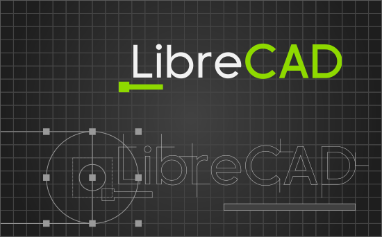 LibreCAD 로고 화면