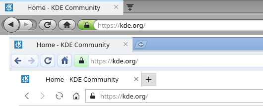 KDE 커뮤니티 홈 페이지