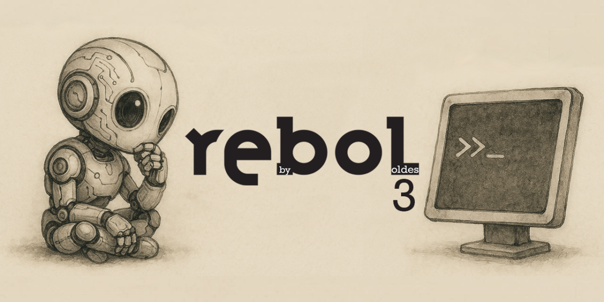Rebol3 로고 화면