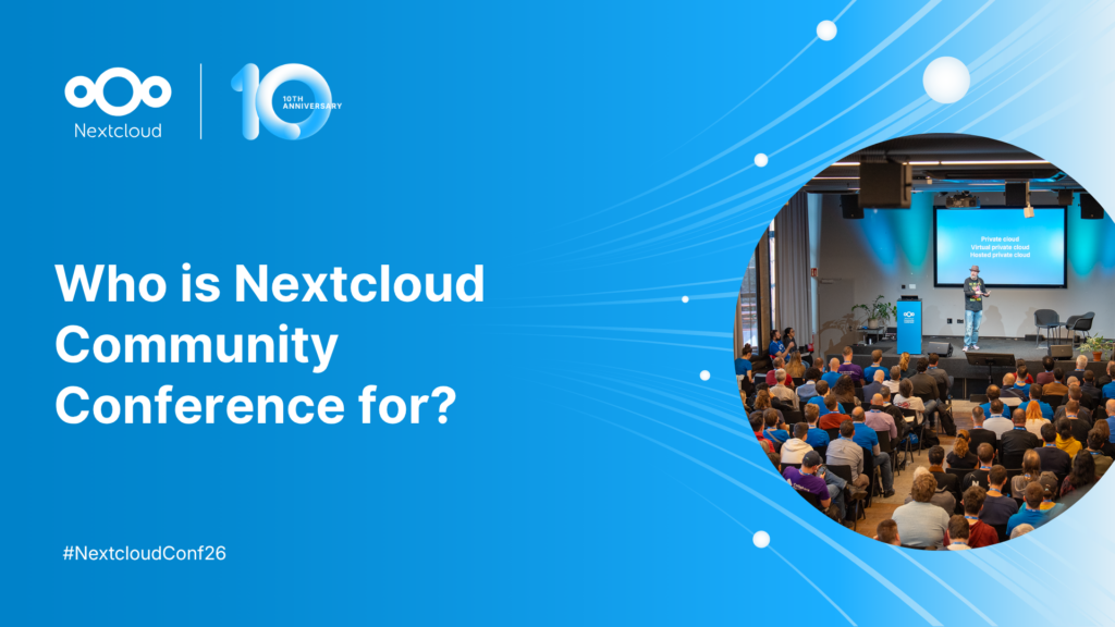 Nextcloud 커뮤니티 컨퍼런스 안내
