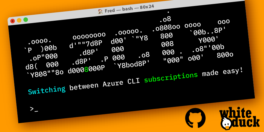 Azure CLI 전환 메시지