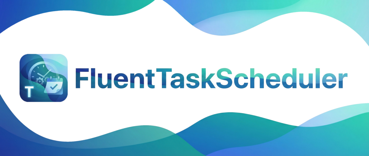 FluentTaskScheduler 로고 화면