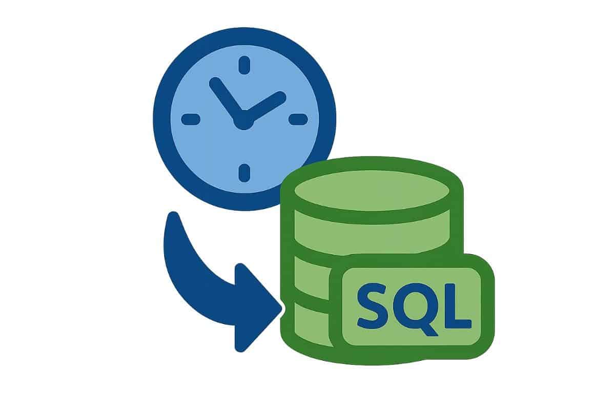 스케줄링 및 SQL 아이콘