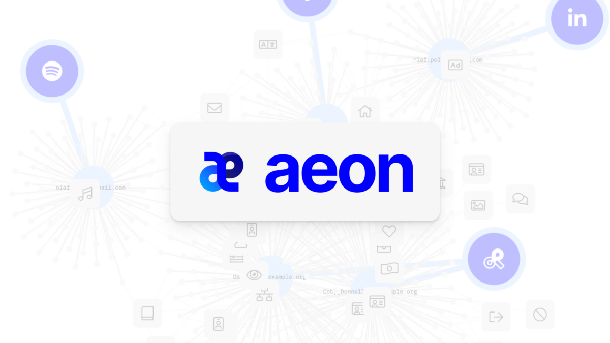 Aeon 로고 화면