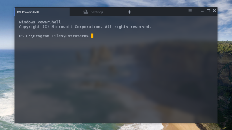 PowerShell 창
