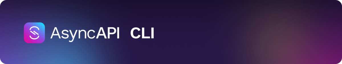 AsyncAPI CLI 로고 화면
