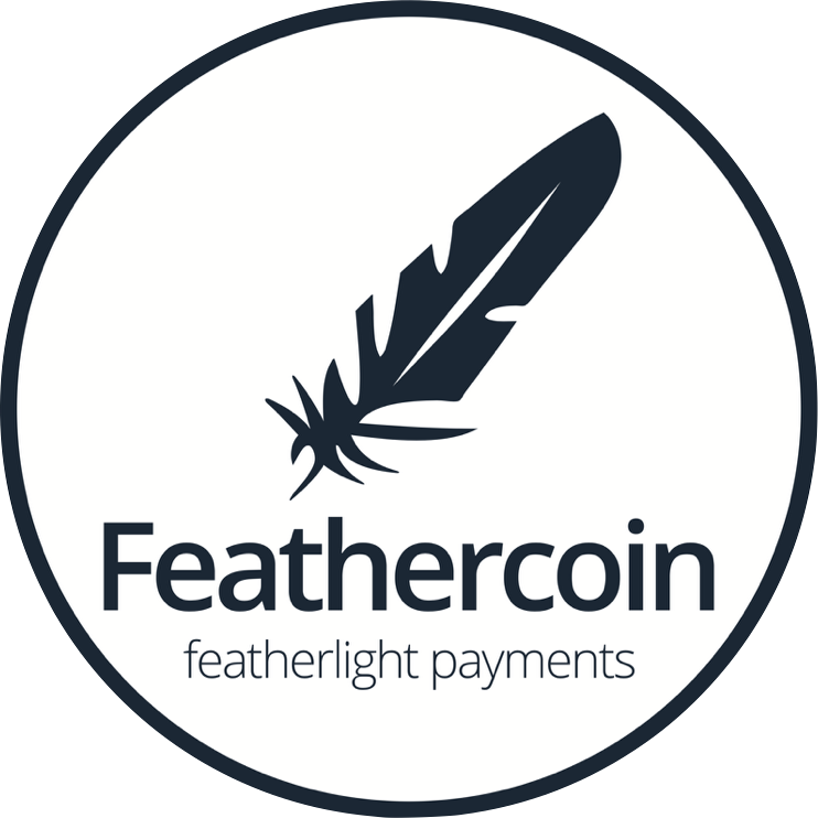 Feathercoin 로고