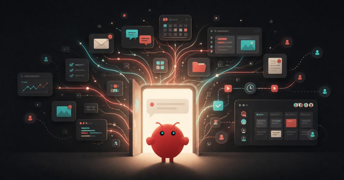 OpenClaw의 기능 연결도