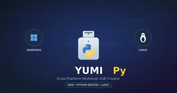 YUMI Py 시작 화면